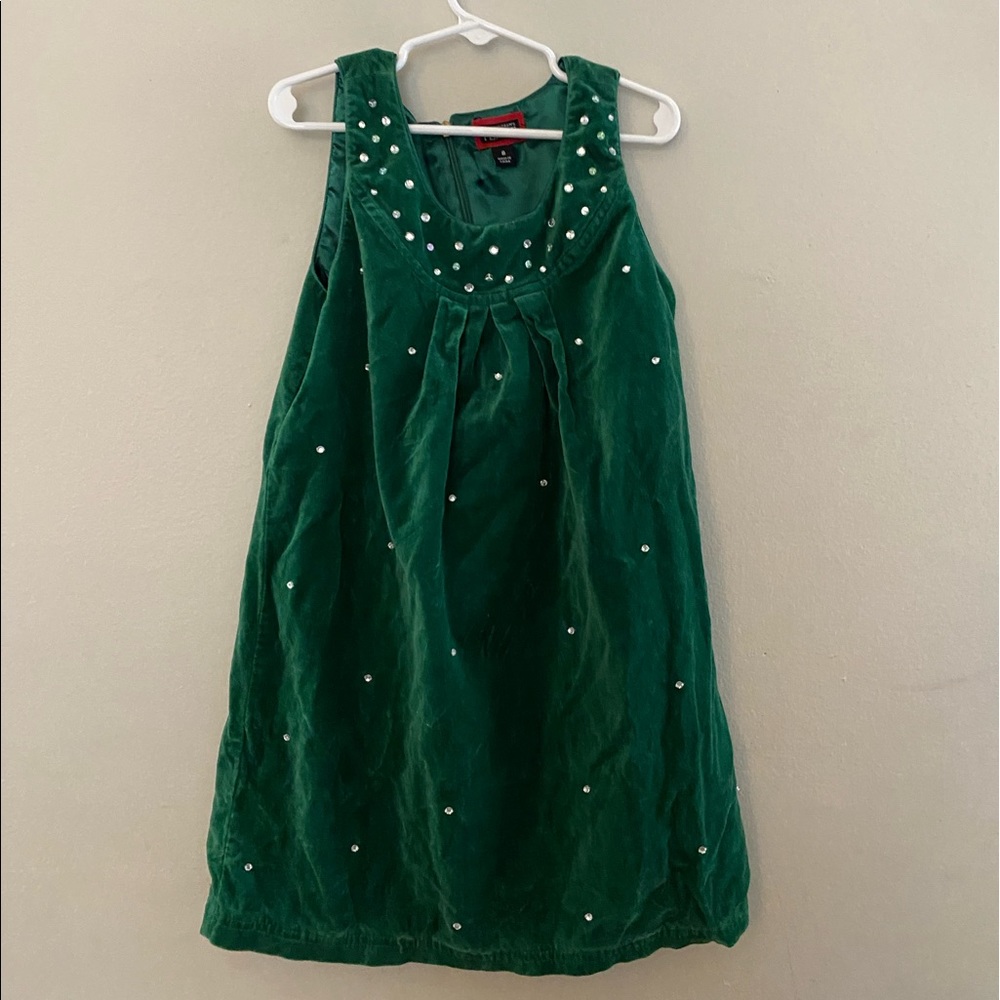 Children’s Place green girls dress